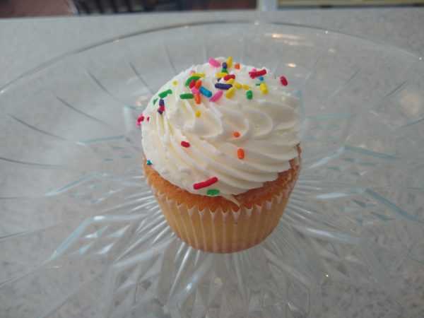Triple Vanilla Cupcake