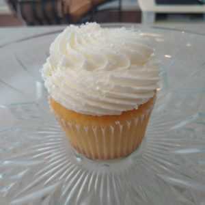 White Wedding Cupcake
