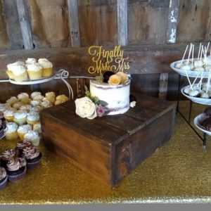 Rustic Wedding Dessert Bar