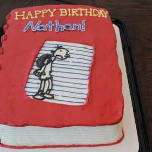 Diary of a Wimpy Kid Cake