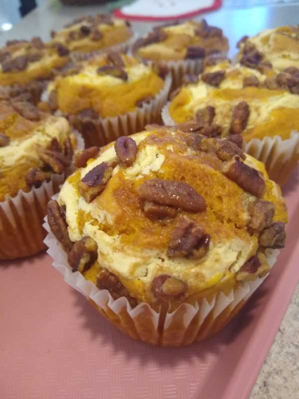 Pumpkin Pecan Muffins