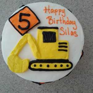 Construction Birthday Cake