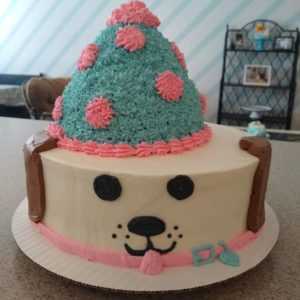 Puppy Birthday Cake