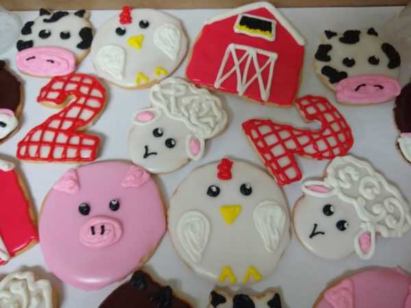 Farm Theme Cookies
