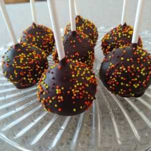 Chocolate Peanut Butter Cake Pops