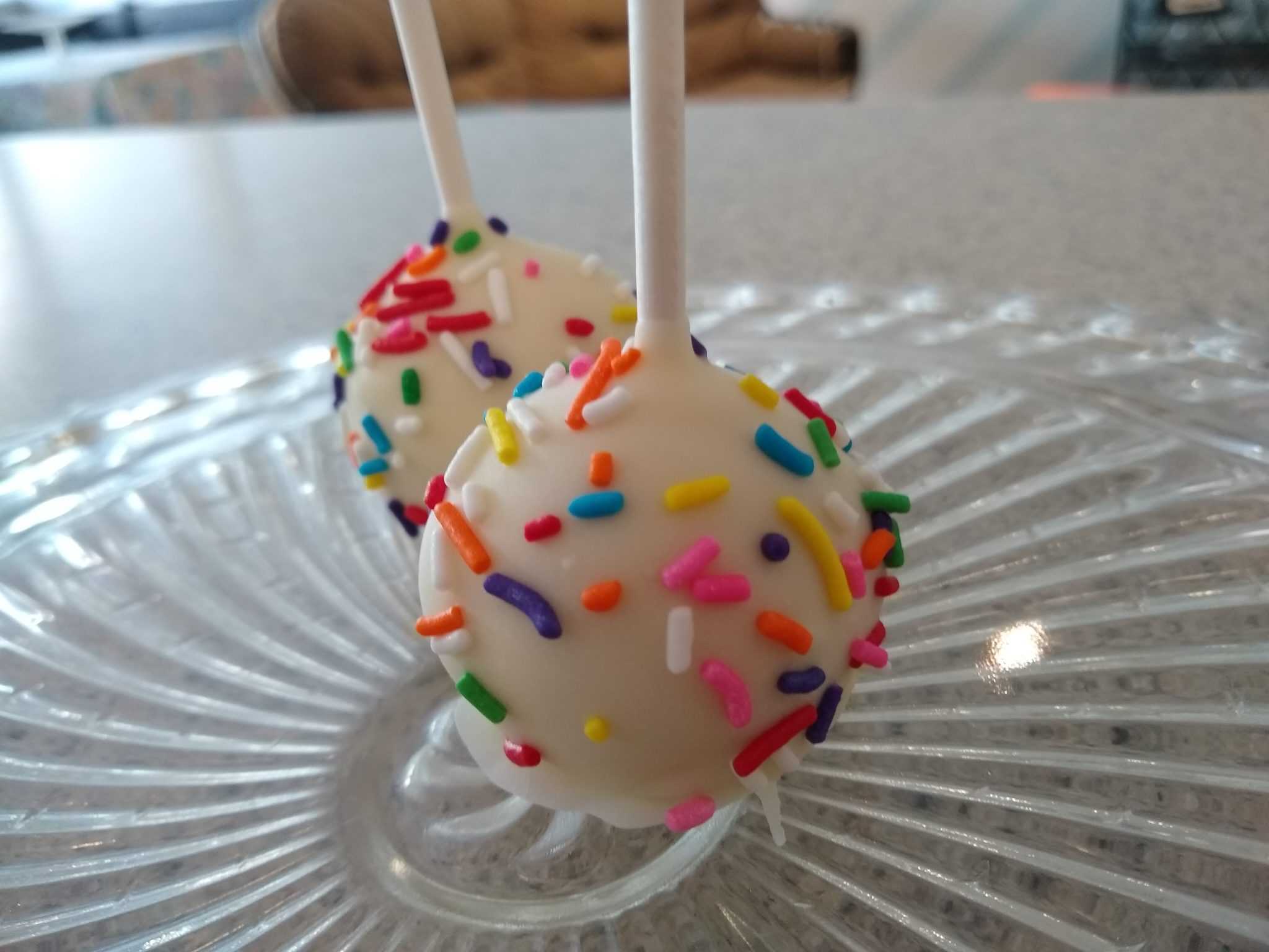 Funfetti Cake Pop Sweet Talkin' Treats