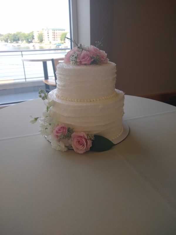 White Wedding Cake