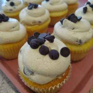 Cookie Dough Surprise Cupcake