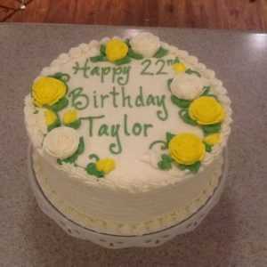Triple Vanilla Cake