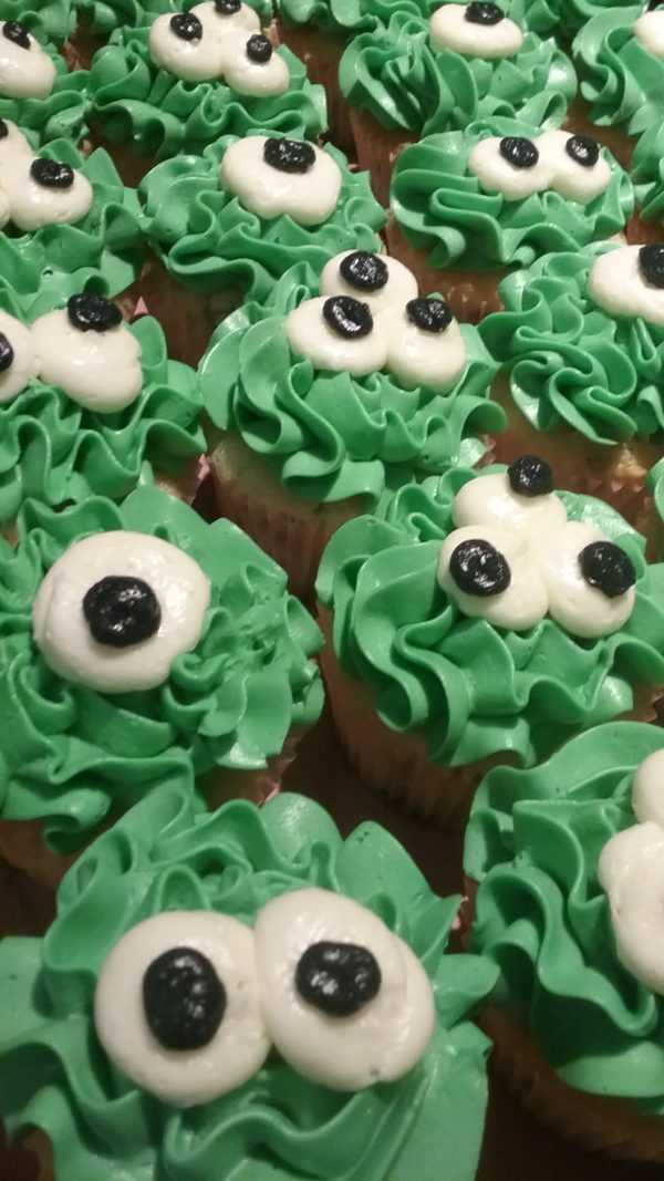 Monster Cupcakes