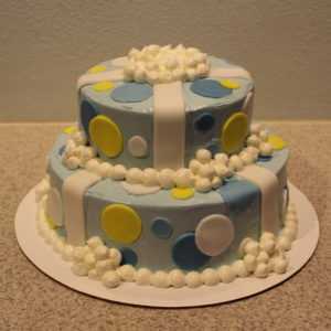 Dots and Bubbles Cake