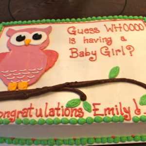 Owl Cake