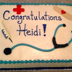 Nursing Graduation Cake