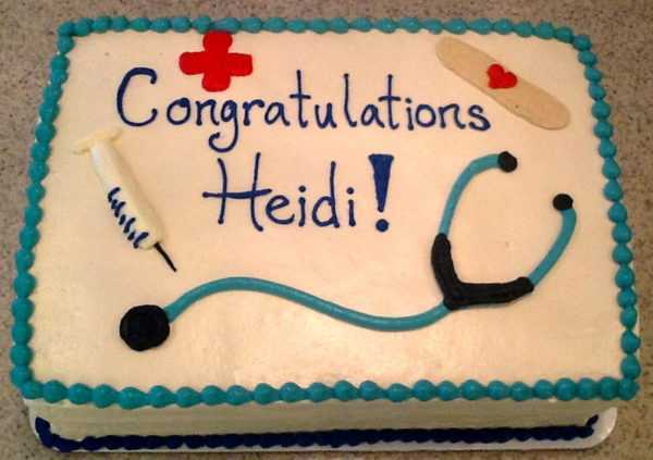 Nursing Graduation Cake