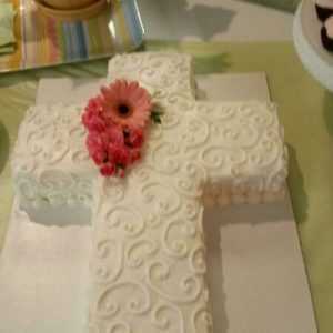 Cross Shaped Cake
