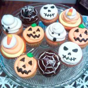 Assorted Halloween Cupcakes