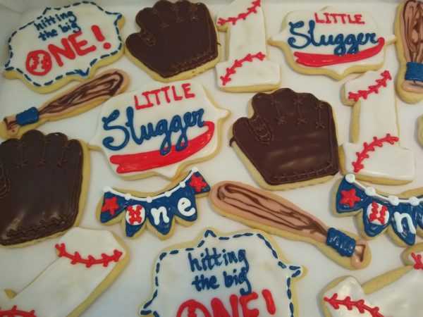 Baseball Theme Cookies