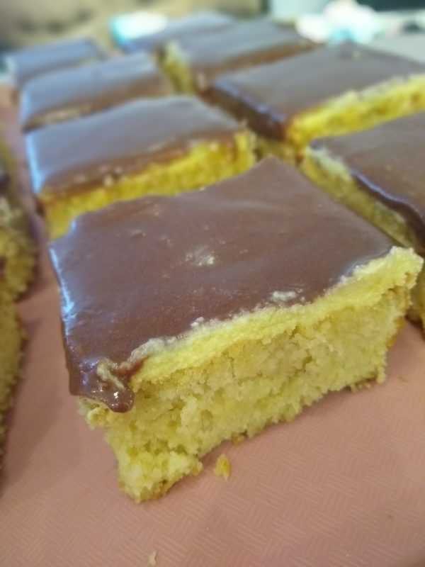 Keto Boston Cream Cake