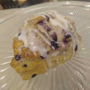 Blueberry scone