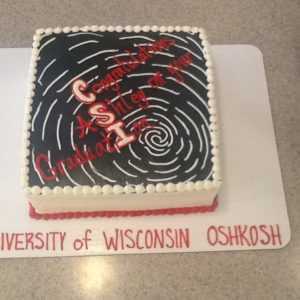 CSI Graduation Cake