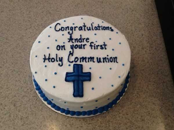 Dots and Cross Cake