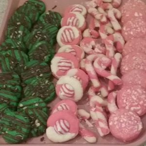 Assorted Christmas Cookies- Mint