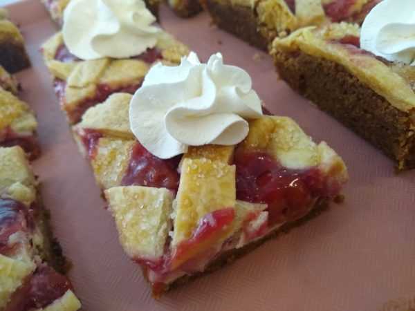 Cherry Cheesecake Pie Bars