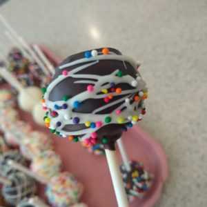 Funfetti and Chocolate Cake Pop