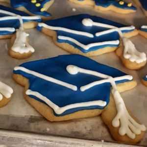 Graduation Cap Cookies