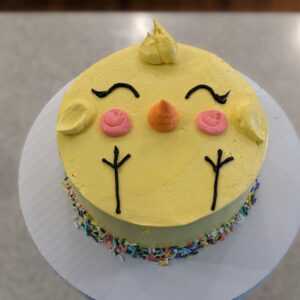 Baby Chick Cake
