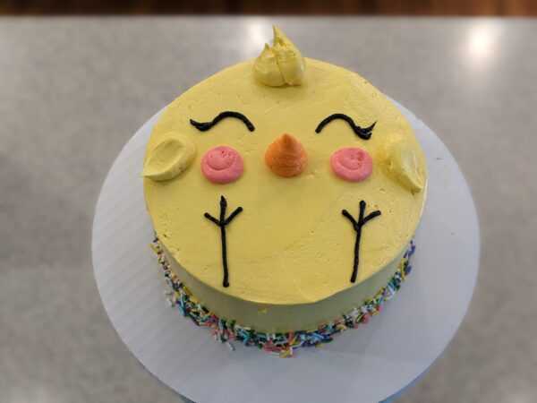 Baby Chick Cake