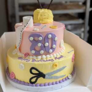 Two-Tier Crafty Cake