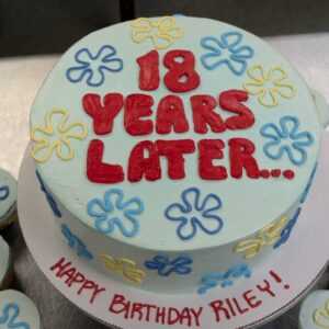18 Years Later...Birthday Cake